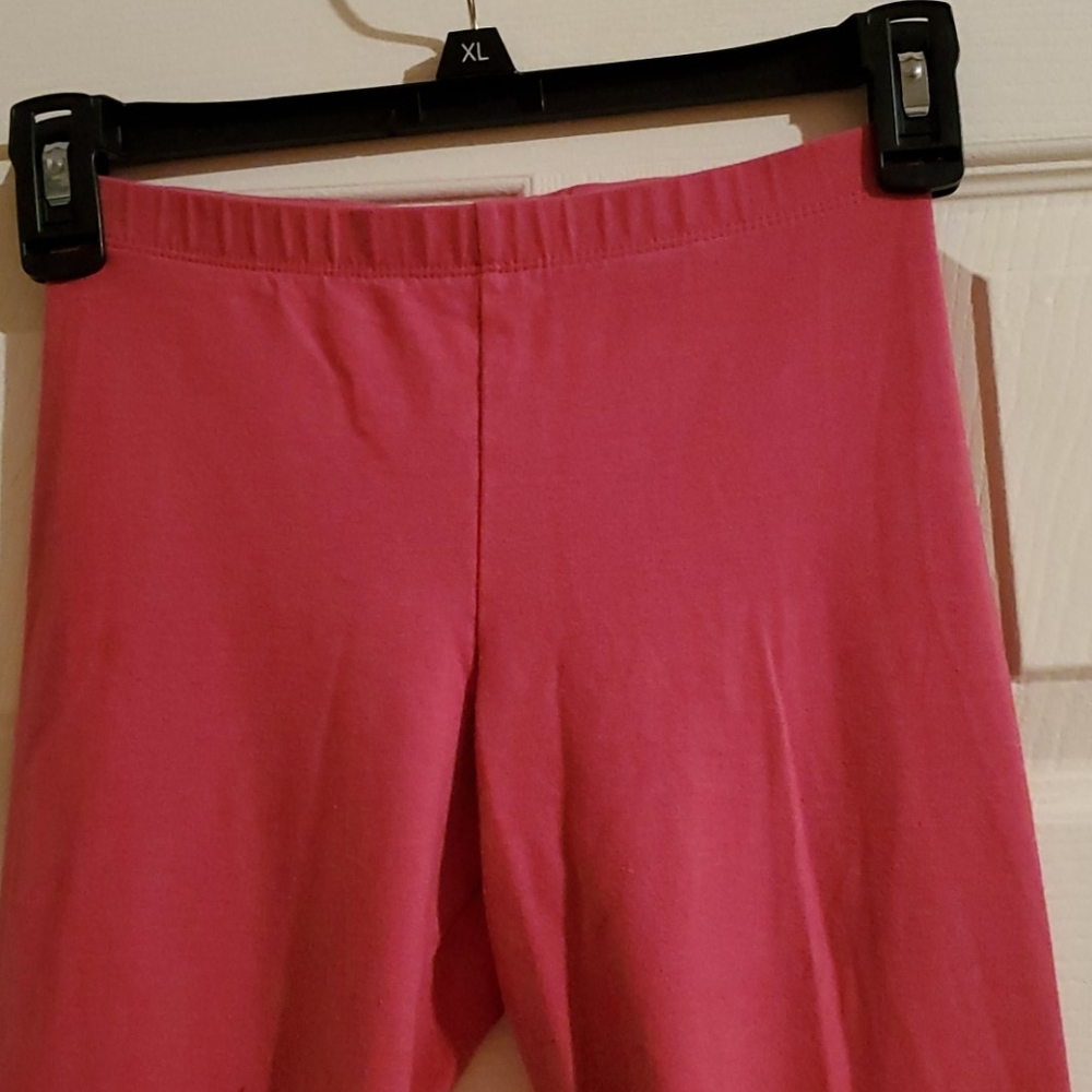 Coral pink leggings